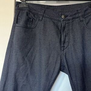 Tod’s | Navy Patterned Pants Straight Leg Size 32